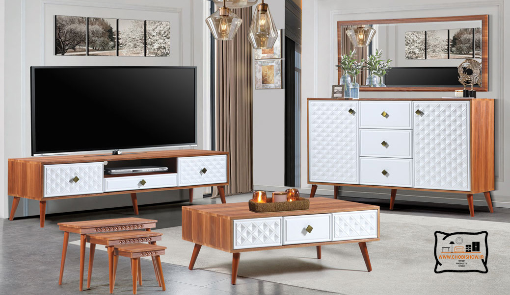 ست میز و کنسول مدل کلاسیک