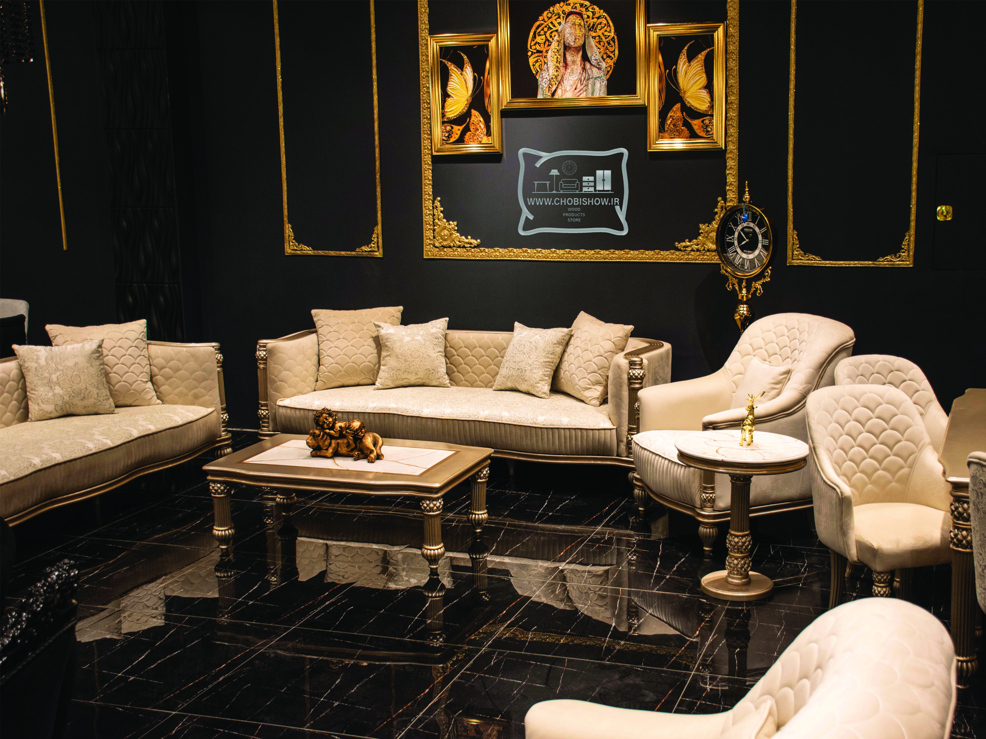 مبل استیل مدل پالادیوم