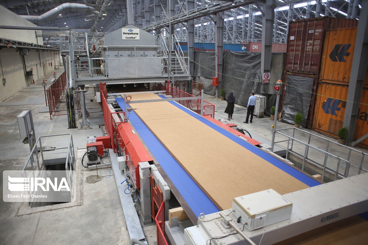 فرآیند تولید ام دی اف(MDF)