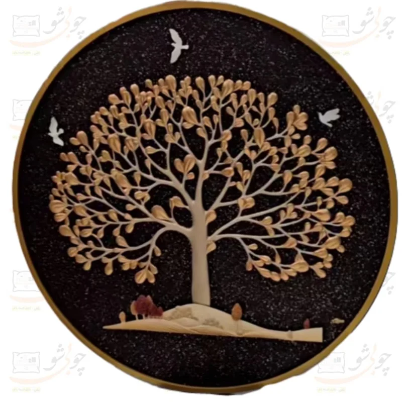 تابلوه طرح درخت کهن