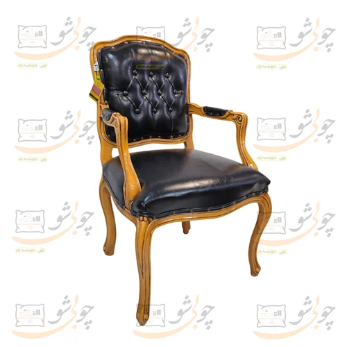 صندلی کنفرانسی میزبان مدل فرانسوی دسته دار