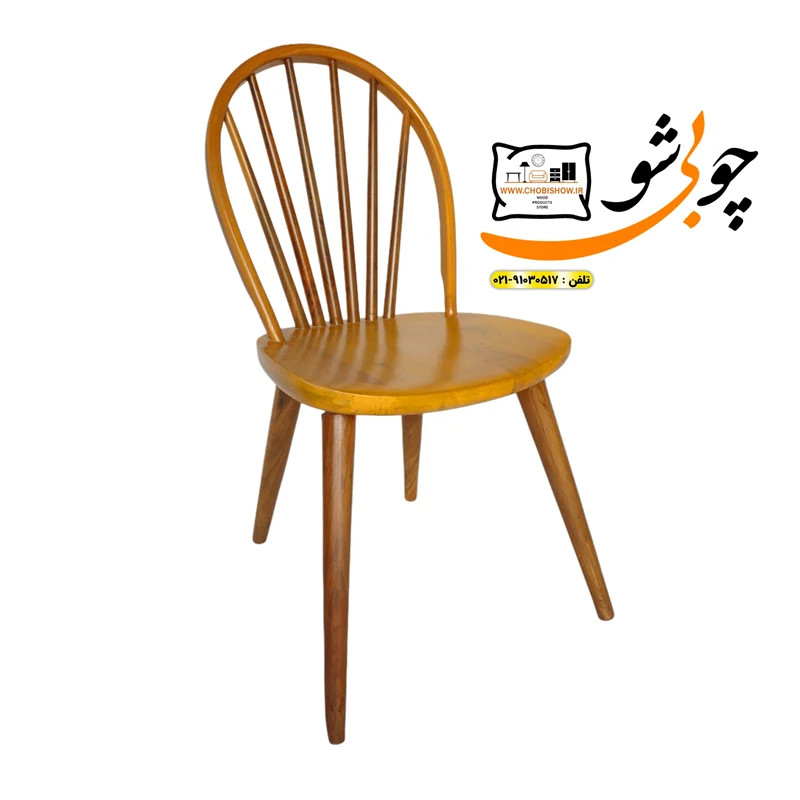 صندلی غذاخوری و ناهارخوری تمام راش مدل مایسا
