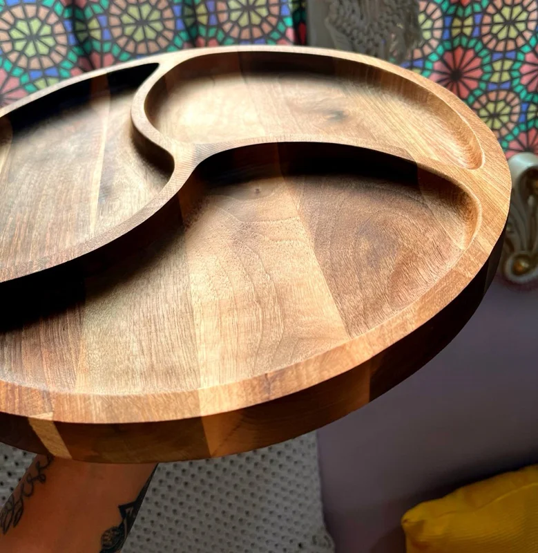 سینی مزه طرح 3 تیکه